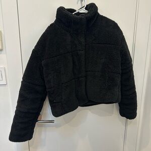 Alo Black Fleece Jacket